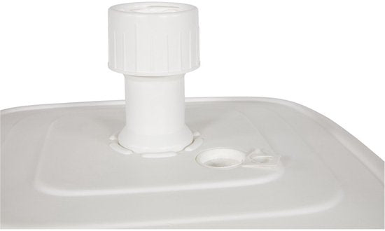 CN Continental Plastic Parasol Base White | Fillable 45 litres