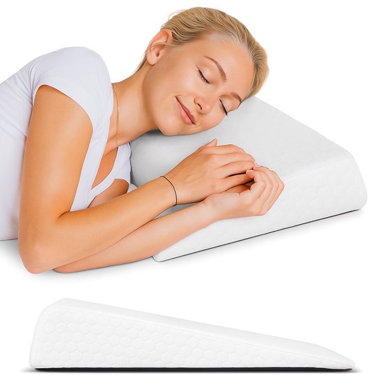 Coussin cale orthopédique - Meilleure position de sommeil et soutien supplémentaire - Coussin dorsal pour le lit - Cale de matelas - Pour bébés et adultes - Alyze