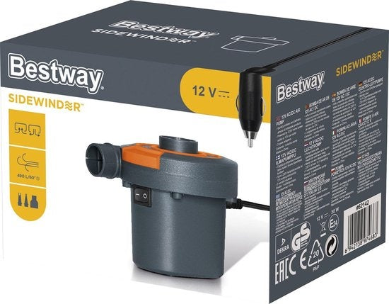 Bestway Pompe à air Sidewinder 12 V