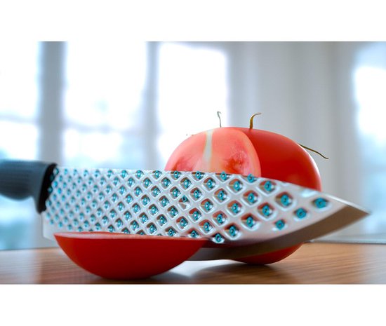 Set de couteaux Harry Blackstone Airblade - Couteaux de cuisine tranchants et résistants - Couteaux de chef avec revêtement antiadhésif - Set de 5 couteaux pour toutes les occasions