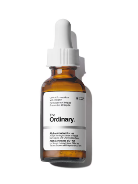 The Ordinary Alpha Arbutin 2 % + HA - Sérum éclaircissant contre les taches pigmentaires et le teint irrégulier