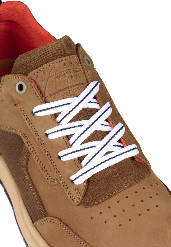 Bullboxer - Sneaker - Hommes - Cognac - 45 - Baskets