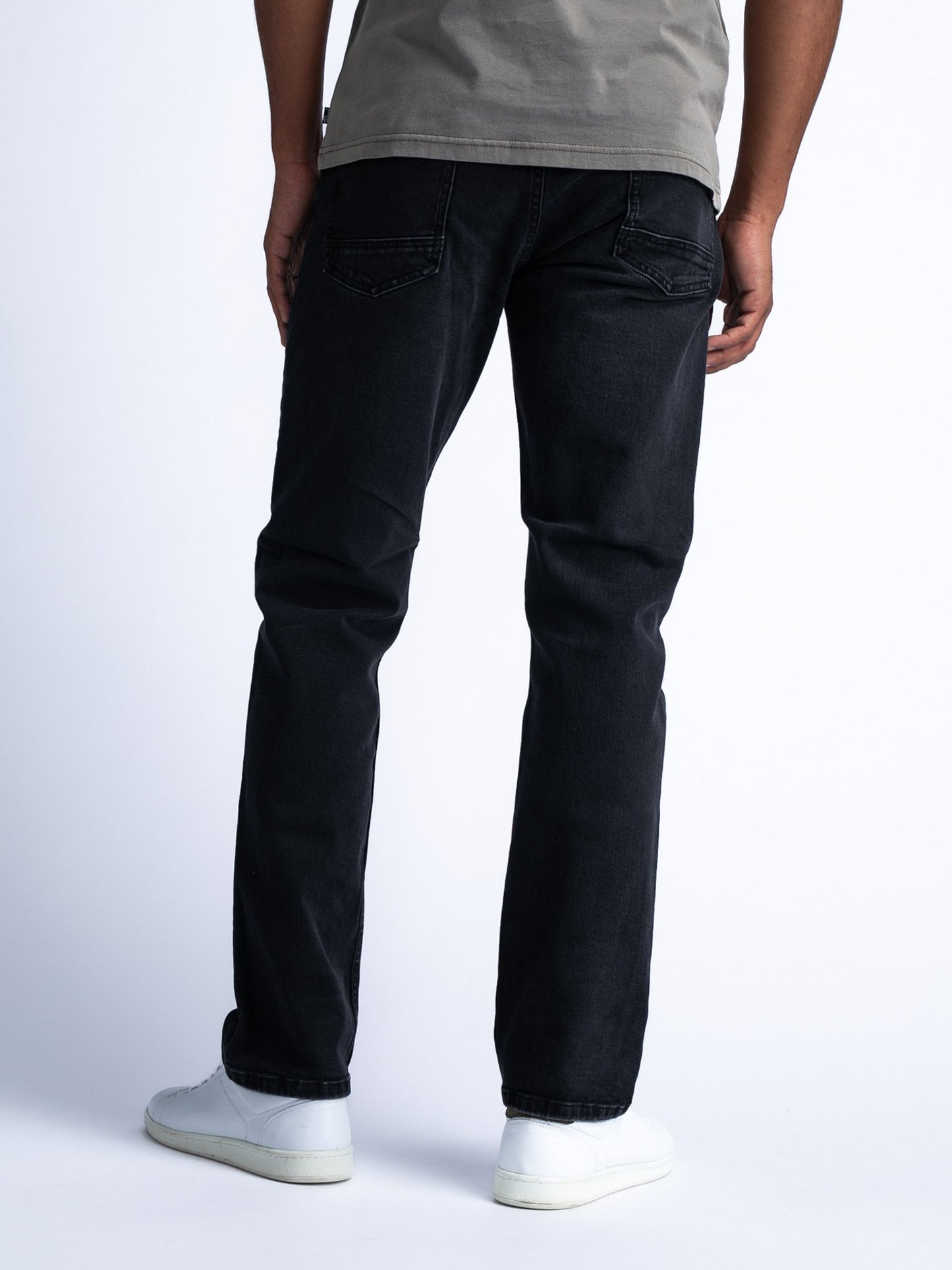 Starling Straight Denim W31-L32 Black Stone - Jean confortable à coupe régulière