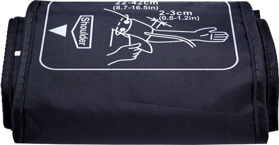 Inventum BDA435 - Tensiomètre bras - Cardiofréquencemètre - Brassard 22 à 42 cm - Entièrement automatique - Rythme cardiaque irrégulier - Piles incluses