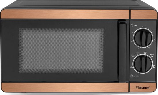 Micro-ondes autonome Bestron - AMN100CO - 20 L - 6 programmes - 700 - 1 150 W - Cuivre - Garantie 5 ans