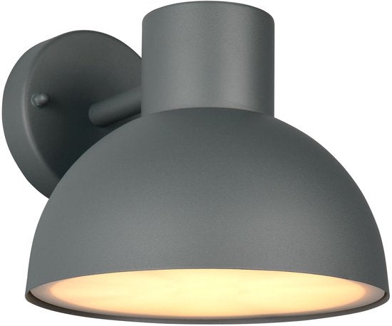 TRIO ELBE - Applique murale - Anthracite - 1 ampoule E27 de 4,9 W non fournie - Montage mural - Éclairage extérieur - IP44