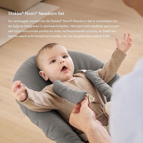 Ensemble pour nouveau-né Stokke® Nomi® - Noir/Gris-bleu