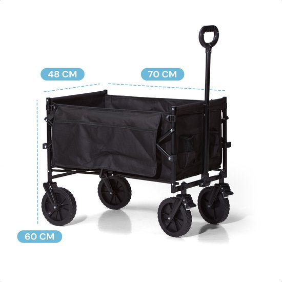 Wagon - XL - Pliable - 100L - Vert