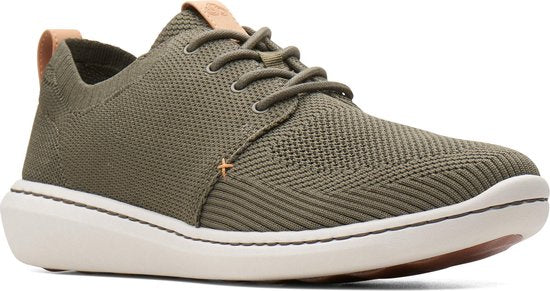 Baskets Clarks Step Urban Mix pour homme - Kaki - Taille 43