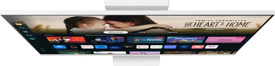 Samsung Smart M8 LS32DM801UUXEN - Écran intelligent 4K - Apple AirPlay - Tizen - Wi-Fi - 32 pouces