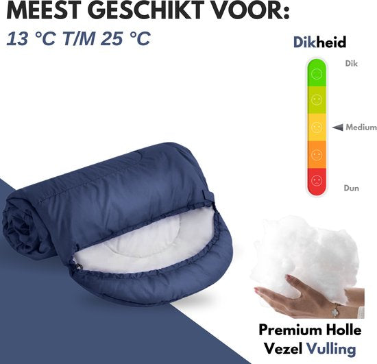 Sac de couchage momie Vertrex Tri-Season Adventure - Sacs de couchage adultes - Camping - Bleu
