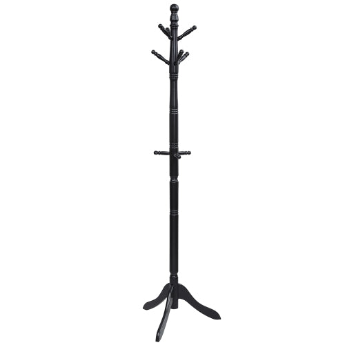 Costway Porte-manteau Arbre de couloir en bois - noir