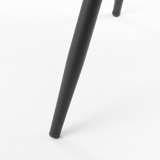 Chaise de salle à manger - Mica Decorations - Polyester recyclé - Blanc cassé