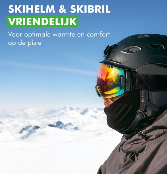 Travelhawk Balaclava - Bonnet pour casque - Cagoule pour moto/scooter - Noir