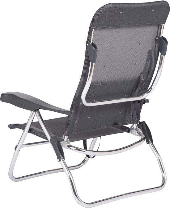 Crespo - Chaise de plage - AL/223 - Gris foncé