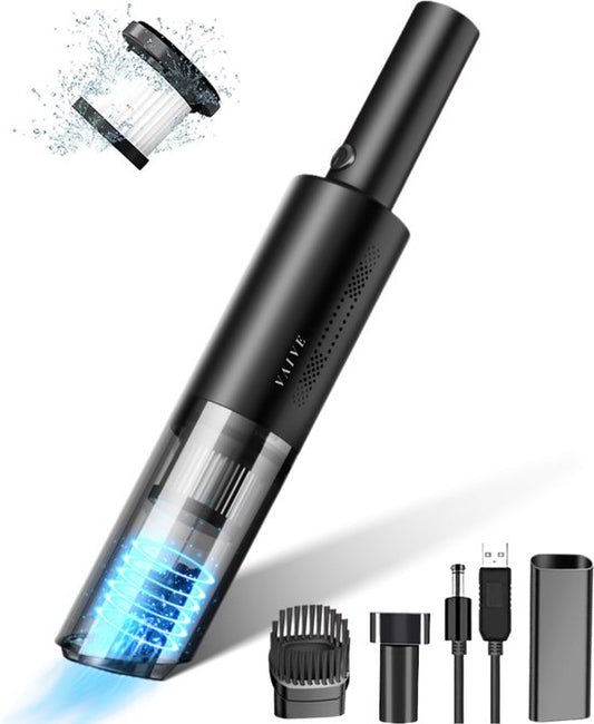 VAIVE Aspirateur de mie sans fil - Accessoires inclus - Moderne - Aspirateur à main