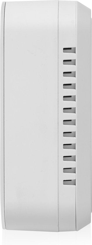 Smartwares FGA-13900 - Détecteur de qualité de l'air (dioxyde de carbone) - Alarme CO₂ - 85 dB - 3 capteurs - Alerte vocale