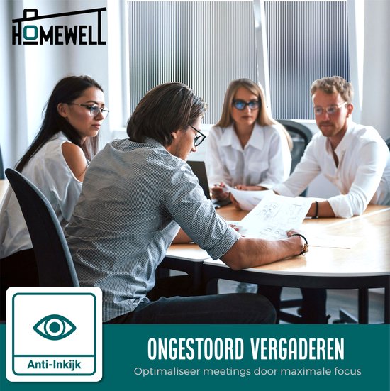 Homewell Film pour fenêtre HR++ 70x300 - Isolation et protection solaire - Anti-glace - Statique - Lamelles