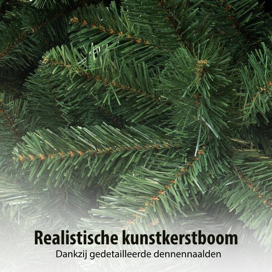 Sapin de Noël Triumph Tree Forrester - Sapin artificiel au design réaliste - Décoration de Noël d'intérieur - Sapin en plastique avec des aiguilles en PVC bien fournis - H 185 x Ø 109 cm - Vert