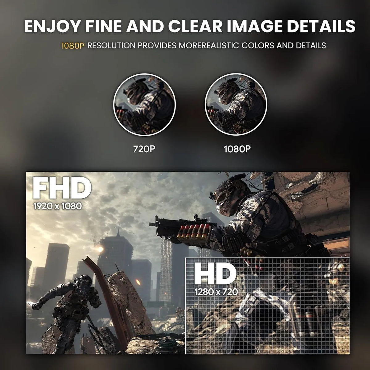 Écran de jeu incurvé Crua 27 pouces - 144 Hz FHD, dalle VA 1800R - AMD FreeSync - Noir