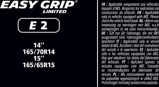 Chaînes à neige Michelin Easy Grip Limited - EG-E2