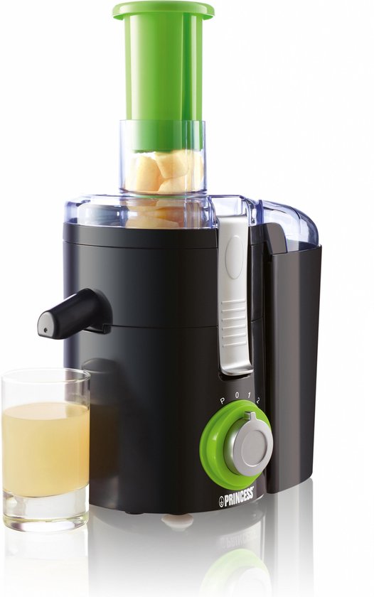 Princess 202040 Extracteur de jus - Pour légumes et fruits - Extracteur de jus avec récipient à pulpe