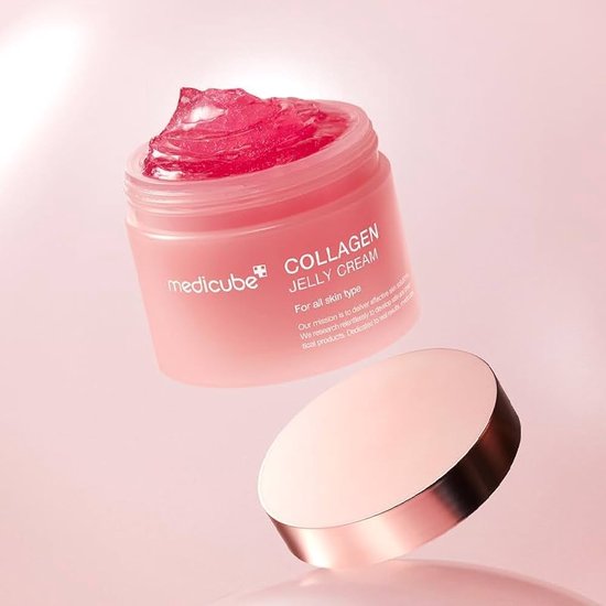 Medicube - Collagen Jelly Cream - 110 ml - Tous types de peau - Hydratant - Nourrissant - Soin du visage - Korean Skincare