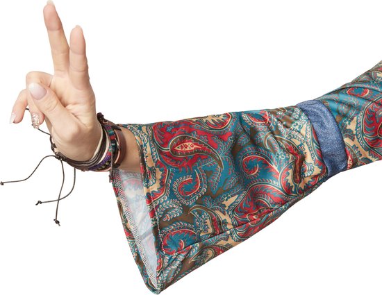 Dressforfun Hippie Girl Harmony XL - costume de déguisement pour halloween, carnaval, carnaval - 302611