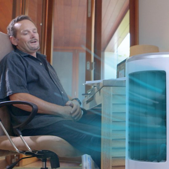 Livington InstaChill - Le refroidisseur d'air le plus puissant : 85 W - 8,5 L - 58 dB