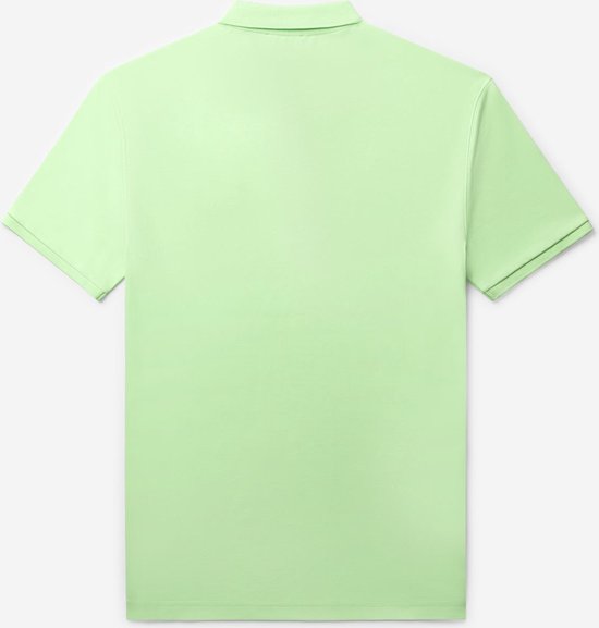 Polo AB Lifestyle Platinum pour homme - Coupe ajustée - Vert pastel - Taille XS