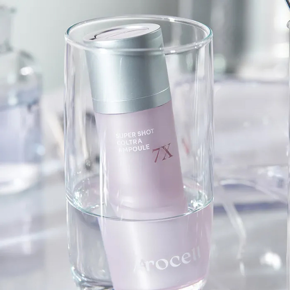 Arocell Super Shot Coltra Ampoule 7x - Sérum pour le visage au collagène et à l'acide hyaluronique - 30 ml