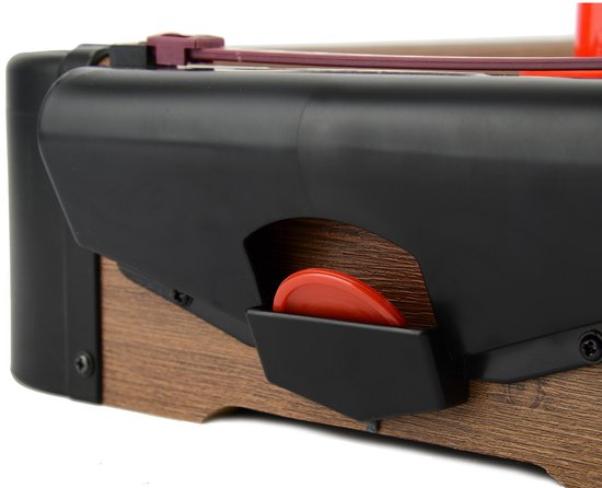 Toyrific Table de hockey sur gazon 20 pouces marron 5 pièces