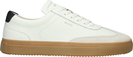 Blackstone SLATE HARPER - DG516 Blanc Noir - Baskets basses - Homme - Blanc - Pointure : 45