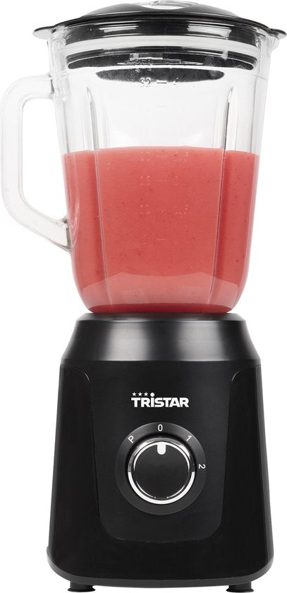 Mixeur Tristar 350 W - BL-4482 - 1 L - Mixeur à smoothies et broyeur à glace - Noir