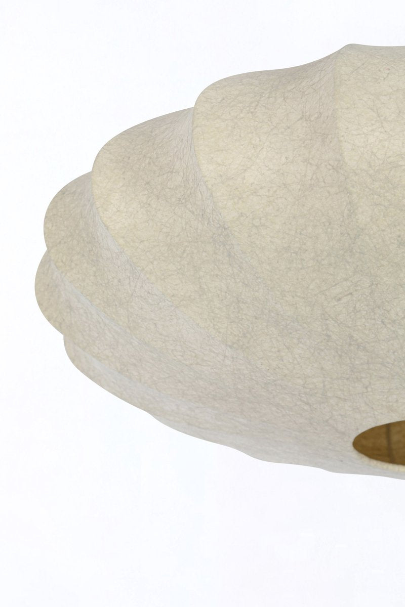 Lampe suspendue Light & Living Fay Ø50cm - marron - polymère élastique/fer - E27