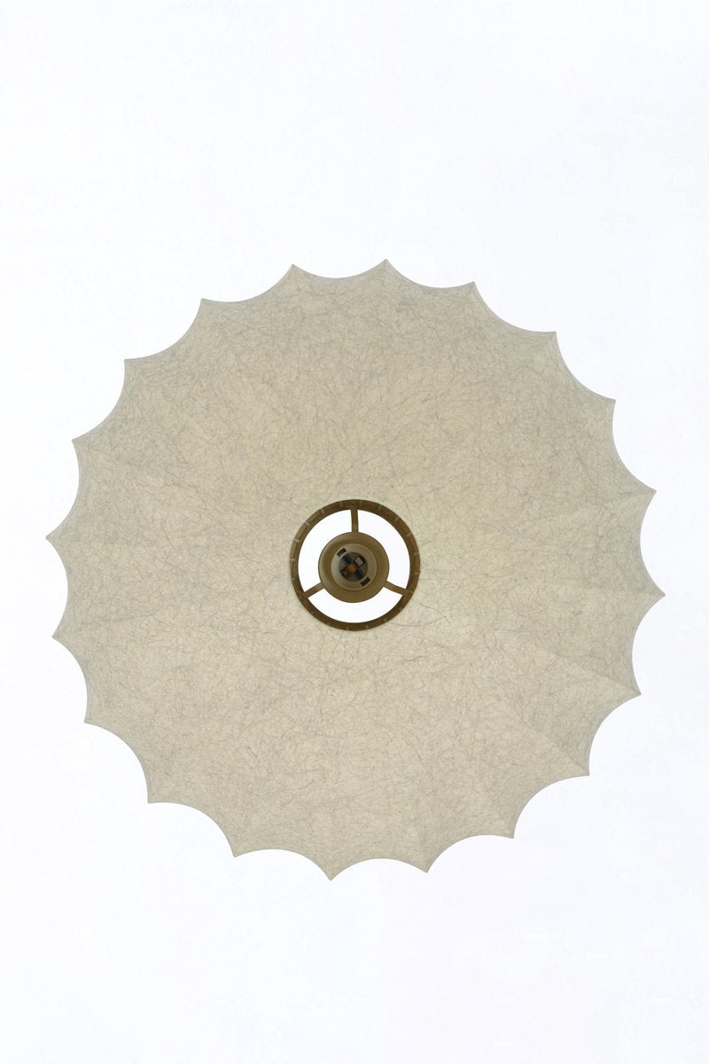 Lampe suspendue Light & Living Fay Ø50cm - marron - polymère élastique/fer - E27