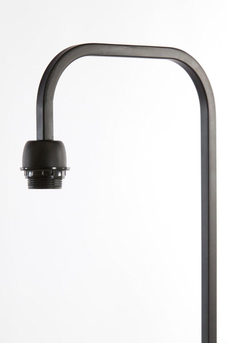 MARENO Lampadaire - 164 cm - Noir mat - Lampadaire élégant pour salon ou chambre à coucher