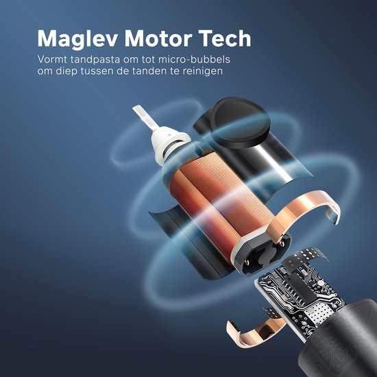 Bintoi® iSonic UV D600 - Brosse à dents électrique avec stérilisateur UV