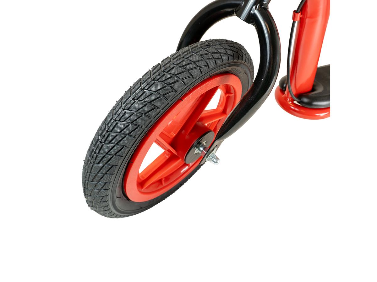 Vélo sans pédales Pirox - Cadre métallique - 12 pouces - Rouge