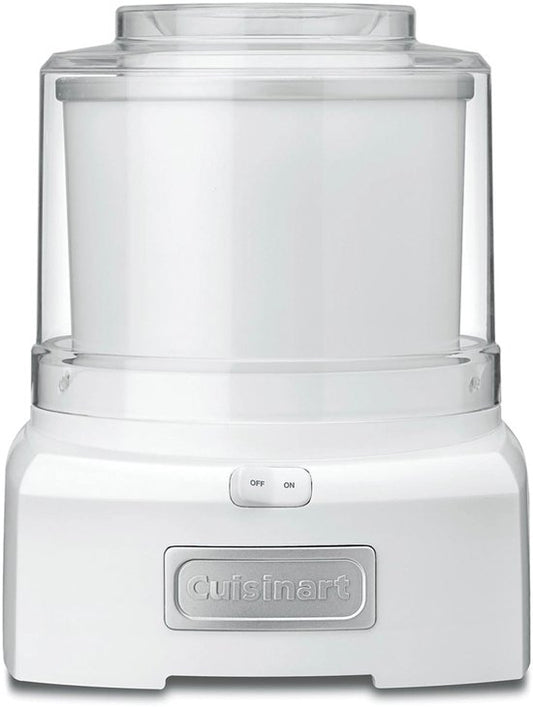 Cuisinart - Cool Scoops - Machine à glace - Machine à sorbet et à yaourt glacé - Machine à glace - Gris - 1,4 L