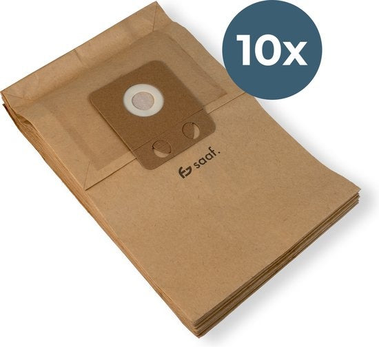 Sacs pour aspirateurs - 10 pièces - Convient aux aspirateurs Nilfisk GD - Convient aux aspirateurs Thor, Business de Luxe - GD1010 111/GD - CDB XXXX et autres