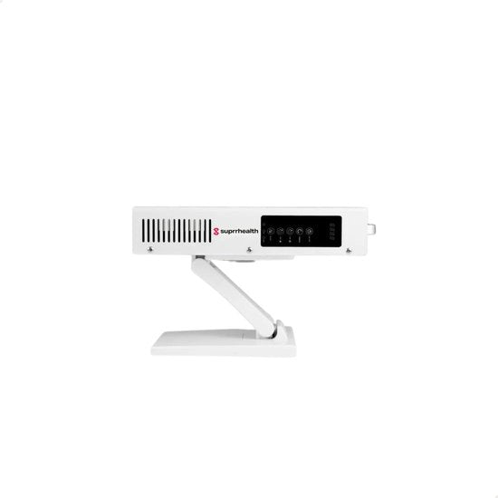 Lampe à lumière rouge Suprrhealth Mini - Thérapie par la lumière rouge - Minuterie - Lampe LED infrarouge - Soins de la peau par thérapie infrarouge - Lampe au collagène - Fibromyalgie - Luminothérapie