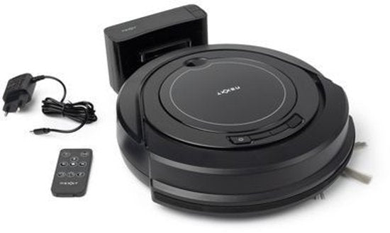 Nexxt 3-in-1 Robot aspirateur avec fonction balayage et station d'accueil - Noir