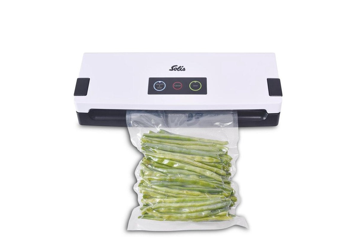 Solis Vac Quick 576 Machine à sceller sous vide avec raccord de tuyau - Blanc