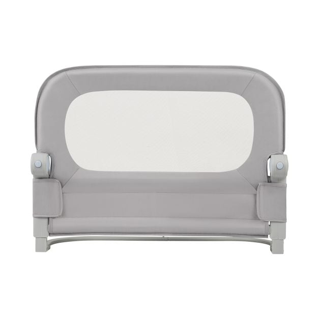 Coast Bed Rail - Pliable - Ajustable - Amovible - Sécurité - Maille - Gris