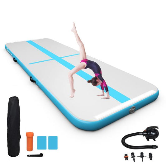Coast Gymmat avec compresseur - Intérieur et extérieur - 450 x 100 x 15 cm - Bleu