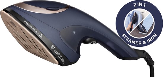 Russell Hobbs Steam Genie 2-en-1 : défroisseur et fer à repasser tout-en-un - 28370-56