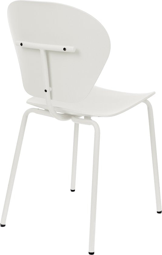Zuiver The Ocean Chair Chaises de salle à manger Coconut Milk - Lot de 2