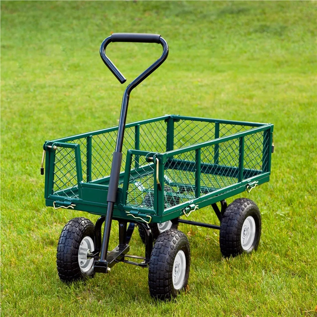 Yaheetech - Lot de 2 roues en PU massif - Ø 255 x 80 mm - Roues de diable anti-crevaison avec axe de 16 mm