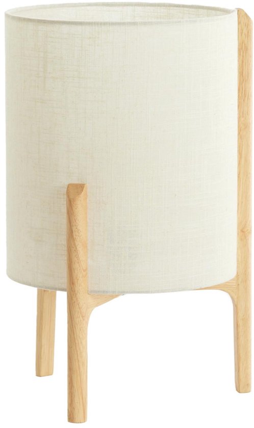 Lampe de table Light & Living marron - Bois - Ø 28 x 44 cm - E27